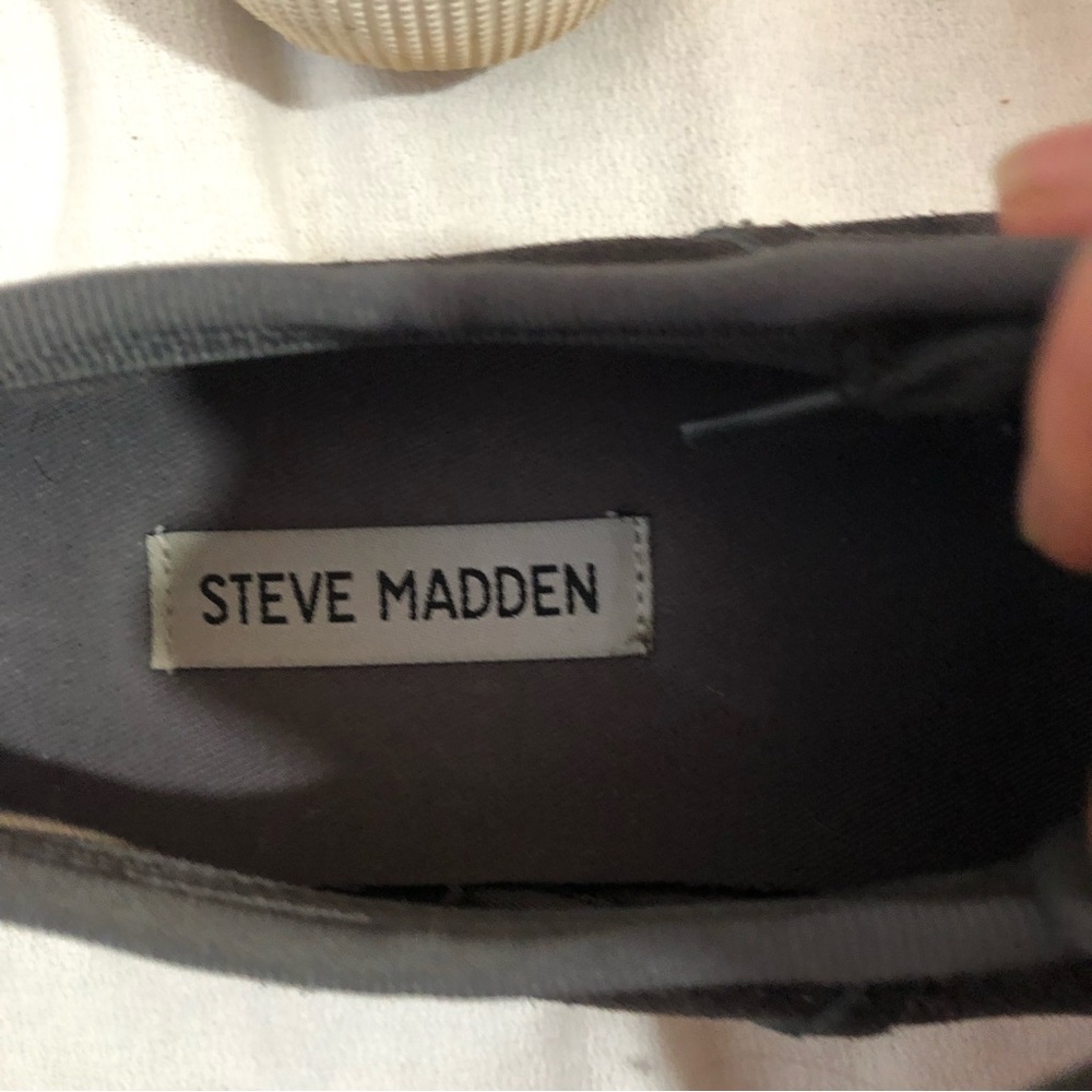 Steve Madden Gray Suede Sneakers - Picture 9 of 15